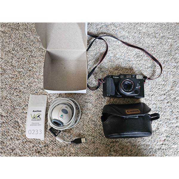 Canon Camera, Logitech A