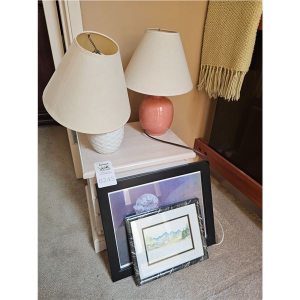 Lamps & Cabinet B