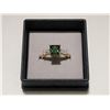 Image 5 : 10K(1.4G), BLUE LAB DIAMOND (1.2+0.1CT)RING, SIZE 5.75, APPRAISED INSURANCE VALUE $2550