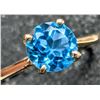 Image 2 : 10K(1.2G), BLUE TOPAZ (0.7CT)RING, SIZE 7, SUGGESTED RETAIL VALUE $1800
