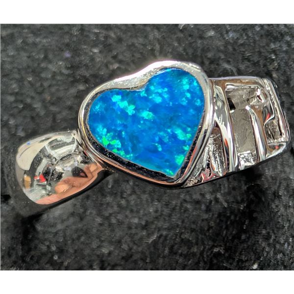 SILVER(3.66G), OPALITE RING, SUGGESTED RETAIL VALUE $240