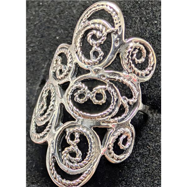 SILVER(4G), RING SUGGESTED RETAIL VALUE $200