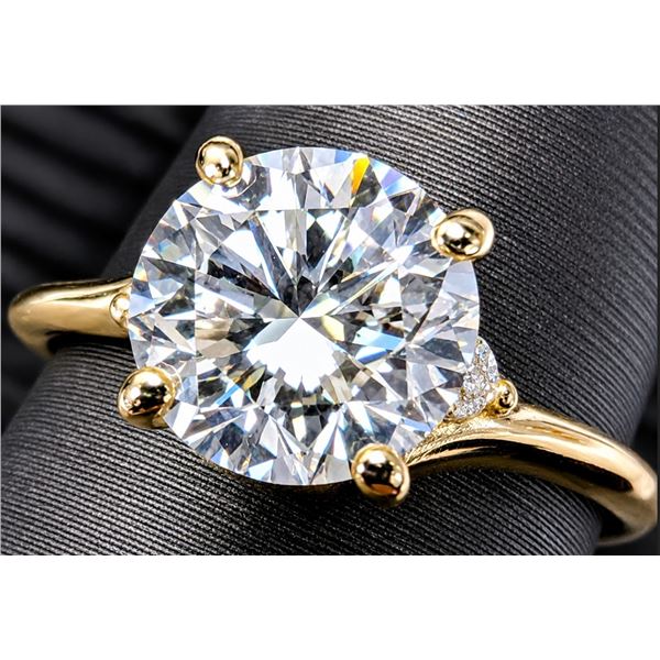 10K(2.4G), LAB DIAMOND (1.4CT)RING, SIZE, SUGGESTED RETAIL VALUE $4800
