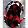 Image 1 : 10K(3.4G), GARNET (10CT)RING, SIZE 5, SUGGESTED RETAIL VALUE $2400