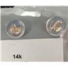 Image 2 : 14K(0.7G), MOISSANITE (1.88CT) EARRING, SUGGESTED RETAIL VALUE $800