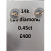 Image 3 : 14K LAB DIAMOND (0.42CT) EARRING, SUGGESTED RETAIL VALUE $800