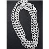 Image 1 : SILVER(11G), RHODIUM PLATED ITALIAN CHAIN 18", SUGGESTED RETAIL VALUE $250