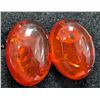 Image 1 : SILVER(2.12G), AMBER EARRING