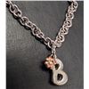 Image 1 : SILVER(3.66G), NATURAL DIAMOND (0.01CT) BRACELET 6"