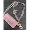 Image 2 : SILVER(3.66G), NATURAL DIAMOND (0.01CT) BRACELET 6"