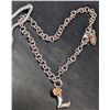 Image 2 : SILVER(2.7G), NATURAL DIAMOND (0.01CT) BRACELET 6"