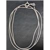 Image 1 : SILVER(1.75G), CHAIN 16"