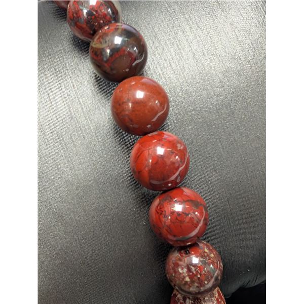 RED JASPER BRACELET FLEXIBLE
