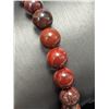 Image 1 : RED JASPER BRACELET FLEXIBLE