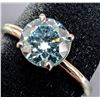 Image 1 : 10K(1.35G), BLUE LAB DIAMOND (0.66CT)RING, SIZE 6.25, SUGGESTED RETAIL VALUE $2400