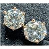Image 1 : 14K LAB DIAMOND (0.5CT)EARRING, SUGGESTED RETAIL VALUE $1000