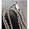Image 3 : SILVER(7.2G), RHODIUM PLATED ITALIAN CHAIN 24", SUGGESTED RETAIL VALUE $200