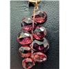 Image 1 : 10K(1.5G), GARNET (GRAPE DESIGN) (8CT)PENDANT, SUGGESTED RETAIL VALUE $400