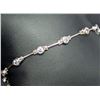 Image 2 : SILVER(4.35G), CZ BRACELET 7"