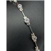 Image 3 : SILVER(4.35G), CZ BRACELET 7"