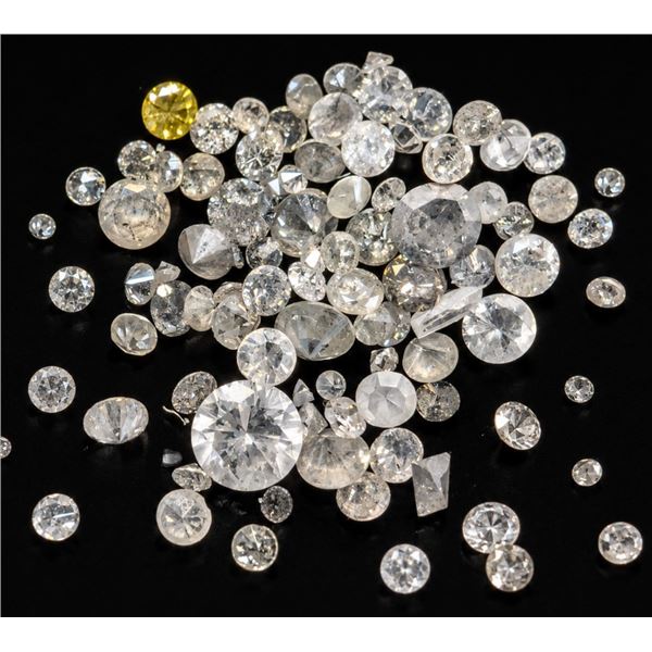 NATURAL DIAMOND (APP 1CT)GEM STONES, SUGGESTED RETAIL VALUE $800