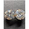 Image 1 : 14KMOSSANITE (1.8CT)EARRINGS, SUGGESTED RETAIL VALUE $800
