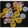 Image 1 : FANCY COLOUR LAB DIAMOND (APP 1CT)GEM STONES, SUGGESTED RETAIL VALUE $800