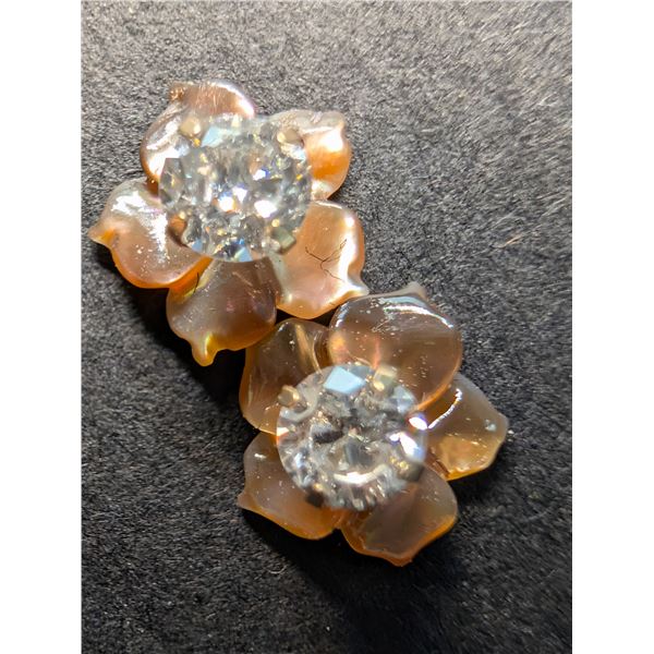 14KLAB DIAMOND (0.2CT)EARRINGS, SUGGESTED RETAIL VALUE $500