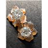 Image 1 : 14KLAB DIAMOND (0.2CT)EARRINGS, SUGGESTED RETAIL VALUE $500