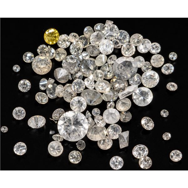 NATURAL DIAMOND (APP 1CT)GEM STONES, SUGGESTED RETAIL VALUE $400