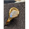 Image 1 : SILVER(2.6G), MOON STONE (0.5CT) EARRING