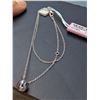 Image 2 : SILVER(5G), NECKLACE 16"