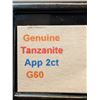 Image 2 : GENUINE TANZANITE (APP 2CT)GEM STONES