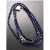 Image 1 : SILVER ONYX NECKLACE 16"