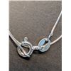 Image 2 : SILVER(1.7G), NECKLACE 15"