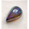 Image 2 : 4.42 CT CERTIFIED BLACK OPAL GEMSTONE ($2,210 APPRAISAL)