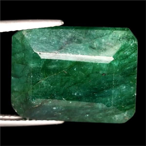 8.15 CT CERTIFIED EMERALD GEMSTONE ($6,250 APPRAISAL)