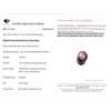 Image 3 : 8.65 CT CERTIFIED BURMESE STAR RUBY GEMSTONE UNTREATED ($7,352 APPRAISAL)