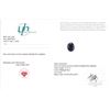 Image 3 : 14.57 CT CERTIFIED MIDNIGHT BLUE SAPPHIRE GEMSTONE ($5,050 APPRAISAL)