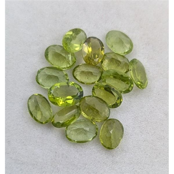 11.97 CT CERTIFIED HIMALAYAN PERIDOT GEMSTONE PARCEL ($7,700 APPRAISAL)
