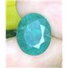 Image 2 : 6.55 CT CERTIFIED BRAZILIAN EMERALD GEMSTONE ($5,000 APPRAISAL)