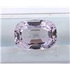 Image 1 : 8.56 CT CERTIFIED PINK KUNZITE GEMSTONE ($4,280 APPRAISAL)