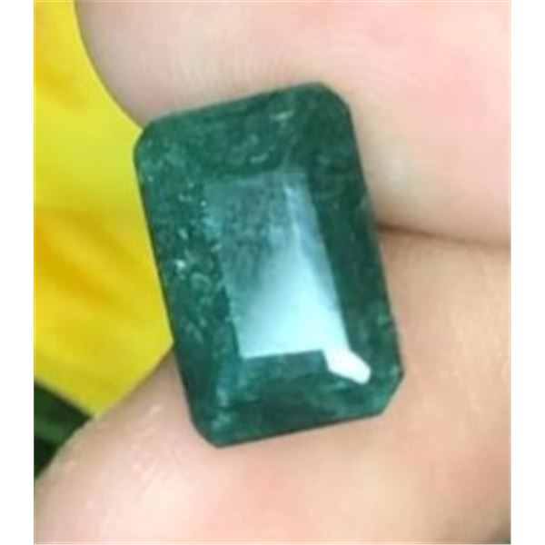 4.5 CT CERTIFIED ZAMBIAN EMERALD GEMSTONE ($5,377 APPRAISAL)