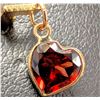 Image 1 : 10K GARNET (0.85CT) PENDANT, SUGGESTED RETAIL VALUE $400