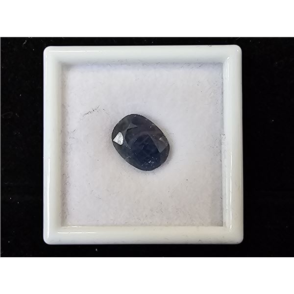 *NEW* 10.1CT OVAL CUT UNTREATED NATURAL SAPPHIRE: 9.9MM X 12.8MM