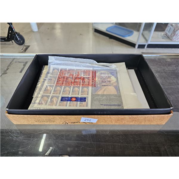 COLLECTION OF ASSORTED US & CAD STAMPS: MARILYN MONROE, BUGS BUNNY, CAD WWII & MORE
