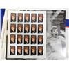 Image 7 : ASSTD. VTG US STAMPS: MARILYN MONTROE, JOE LOUIS, JAMES DEAN, LUCILLE BALL & MORE