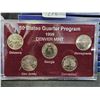 Image 4 : COLLECTION OF US COMMEMORATIVE QUARTERS: GOLD EDITION, PLATINUM EDITION, PHILADELPHIA & DENVER