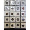 Image 2 : BINDER OF ASSORTED VTG. COINS & PACKAGE OF 20 POCKET COIN STORAGE BINDER SLEEVES