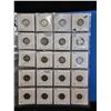 Image 3 : BINDER OF ASSORTED VTG. COINS & PACKAGE OF 20 POCKET COIN STORAGE BINDER SLEEVES